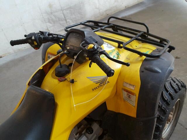 1HFTE290154113510 - 2005 HONDA TRX400 FA YELLOW photo 5