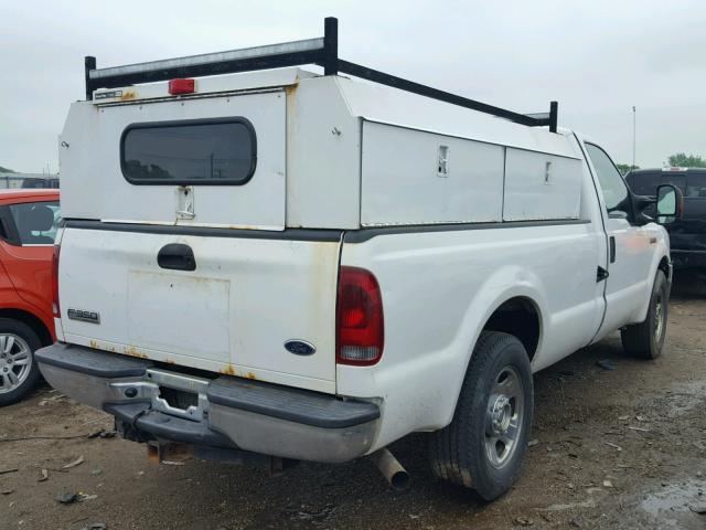 1FTWF30536ED89329 - 2006 FORD F350 SRW S WHITE photo 4