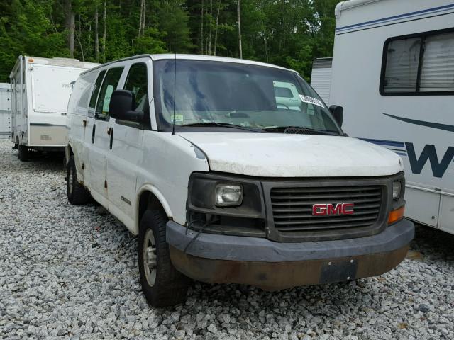 1GTHG39U931222847 - 2003 GMC SAVANA G35 WHITE photo 1