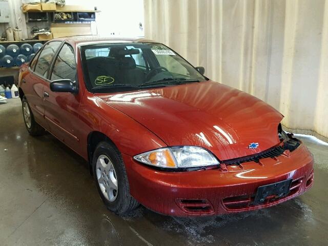 1G1JC524617267962 - 2001 CHEVROLET CAVALIER B RED photo 1