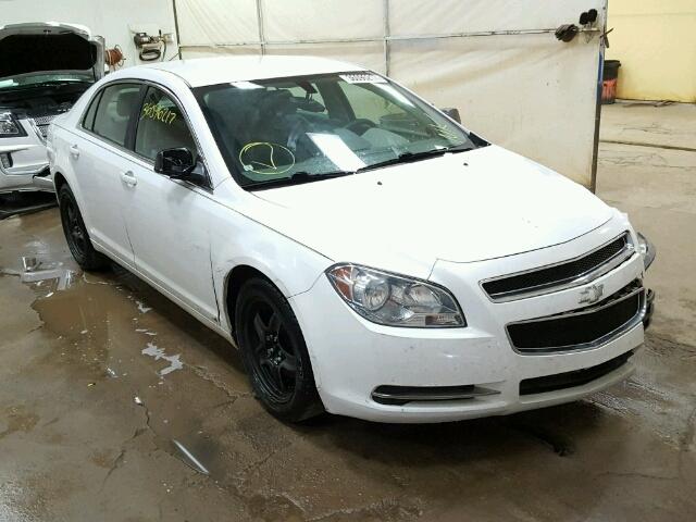 1G1ZG57B494217508 - 2009 CHEVROLET MALIBU LS WHITE photo 1