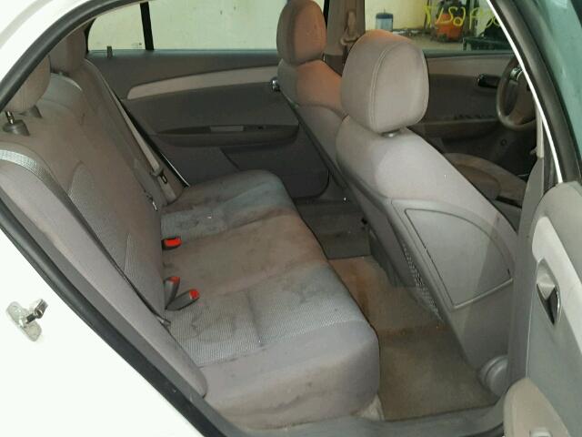 1G1ZG57B494217508 - 2009 CHEVROLET MALIBU LS თეთრი ფოტო 6