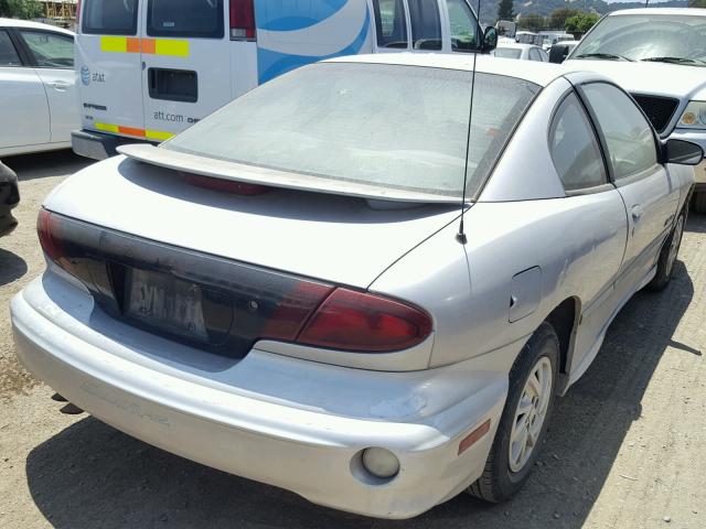 1G2JB1242Y7216900 - 2000 PONTIAC SUNFIRE SE SILVER photo 4