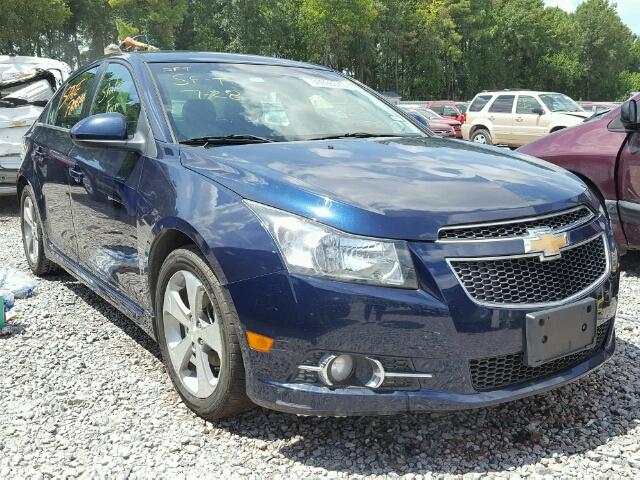 1G1PG5S94B7172764 - 2011 CHEVROLET CRUZE LT BLUE photo 1