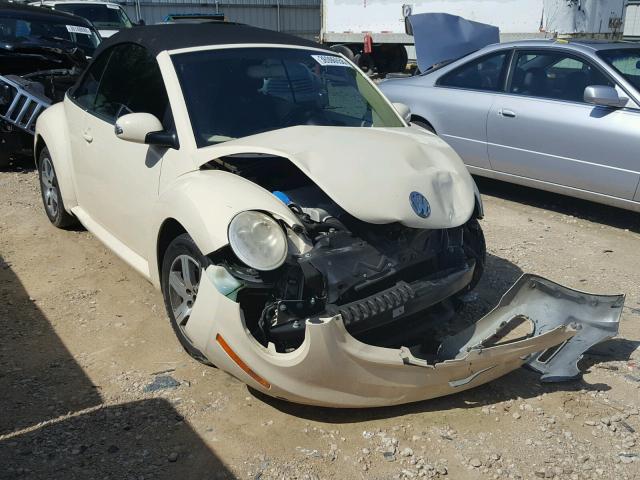 3VWRF31Y36M328883 - 2006 VOLKSWAGEN NEW BEETLE Krem foto 1