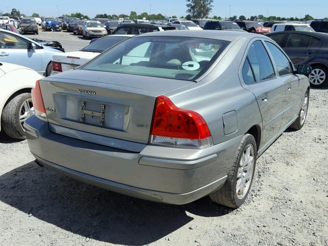 YV1RS592562523069 - 2006 VOLVO S60 2.5T GREEN photo 4