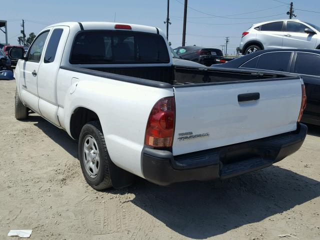 5TFTX4CN7FX060087 - 2015 TOYOTA TACOMA ACC თეთრი ფოტო 3