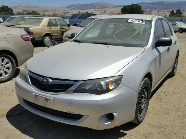 JF1GH61668H818378 - 2008 SUBARU IMPREZA 2. SILVER photo 2