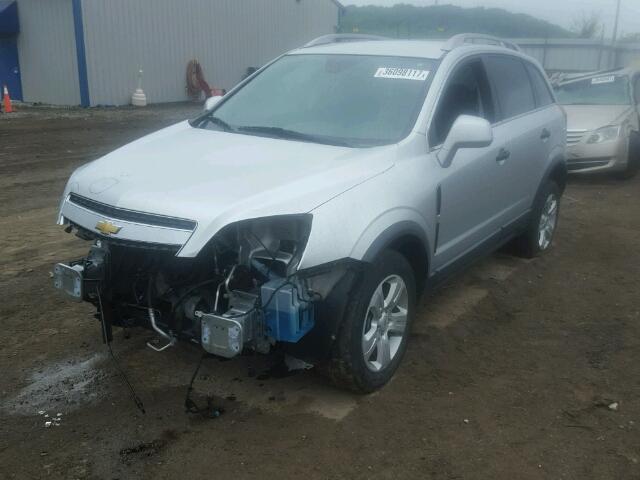 3GNAL2EKXDS618191 - 2013 CHEVROLET CAPTIVA LS SILVER photo 2