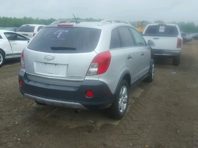 3GNAL2EKXDS618191 - 2013 CHEVROLET CAPTIVA LS 银色 照片 4