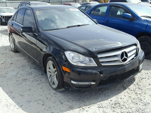 WDDGF4HB1DA861686 - 2013 MERCEDES-BENZ C 250 BLACK photo 1