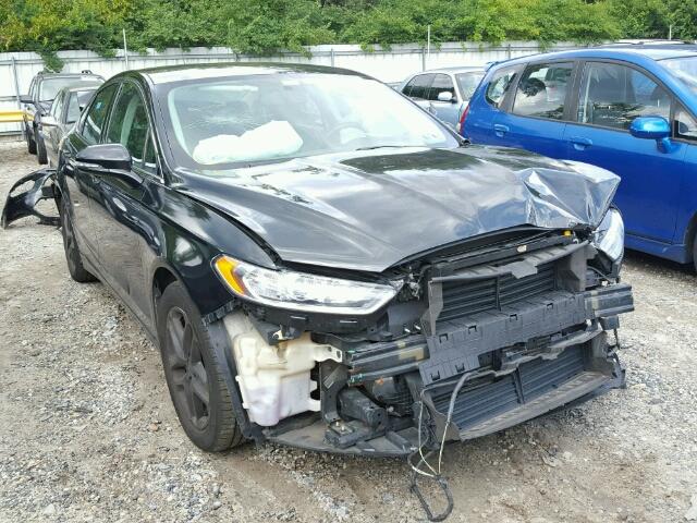 3FA6P0HR8DR298916 - 2013 FORD FUSION SE BLACK photo 1