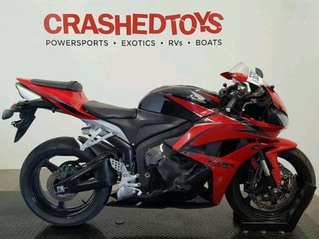 JH2PC40029K201078 - 2009 HONDA CBR600 RR RED photo 1