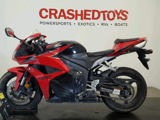 JH2PC40029K201078 - 2009 HONDA CBR600 RR RED photo 3