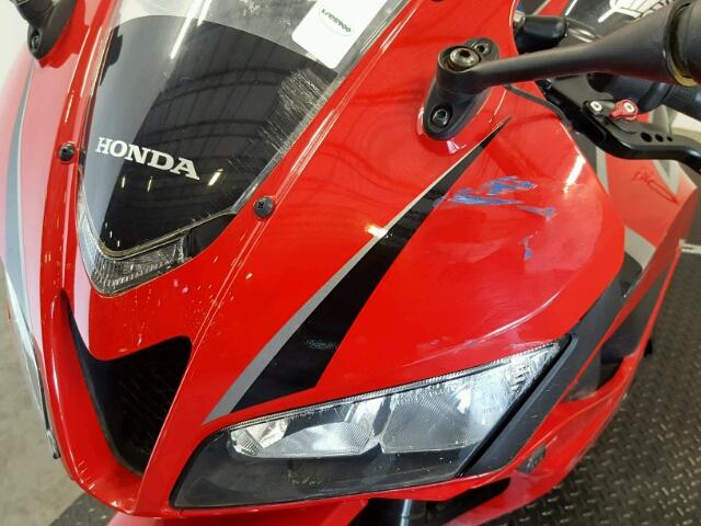 JH2PC40029K201078 - 2009 HONDA CBR600 RR RED photo 9