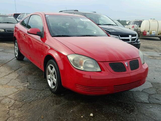 1G2AS18H097156921 - 2009 PONTIAC G5 RED photo 1