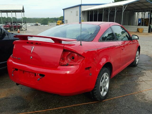 1G2AS18H097156921 - 2009 PONTIAC G5 RED photo 4