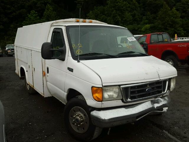 1FDSE35L23HA77758 - 2003 FORD E350 SUPER WHITE photo 1