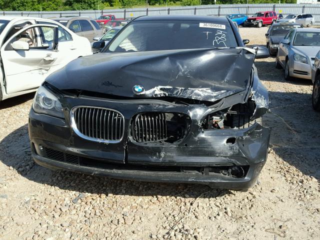 WBAKB4C54BC573824 - 2011 BMW 740 LI BLACK photo 9