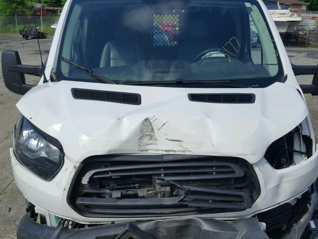 1FTNR1ZM3FKA11367 - 2015 FORD TRANSIT T- WHITE photo 7