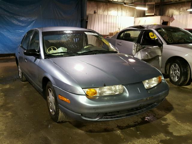 1G8ZH52822Z292534 - 2002 SATURN SL1 BLUE photo 1