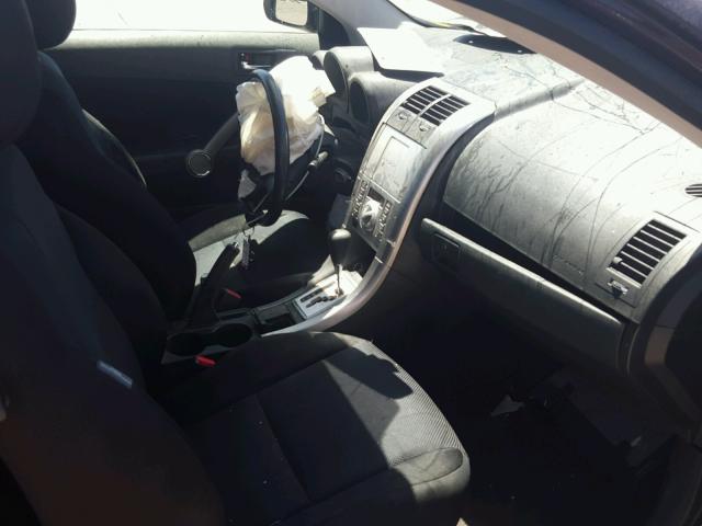 JTKDE3B7XA0304865 - 2010 TOYOTA SCION TC 紫色 照片 5