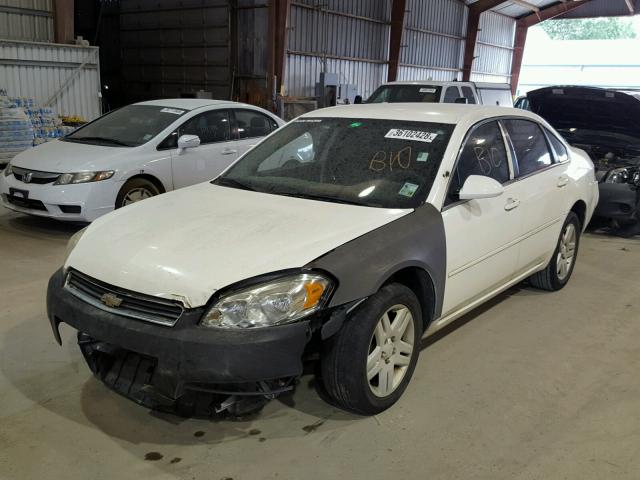 2G1WS551469349382 - 2006 CHEVROLET IMPALA POL WHITE photo 2