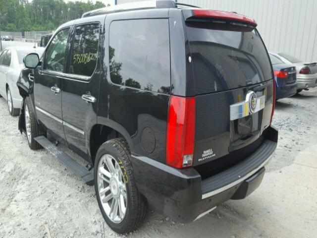 1GYS4DEF2DR212699 - 2013 CADILLAC ESCALADE P BLACK photo 3