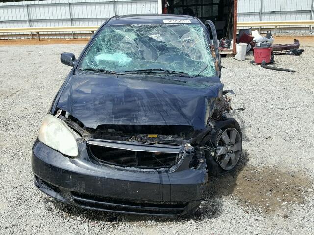 2T1BR32E93C069773 - 2003 TOYOTA COROLLA BLACK photo 10