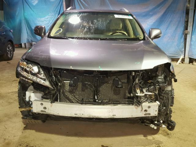 JTJBC1BA8D2057470 - 2013 LEXUS RX 450 GRAY photo 9