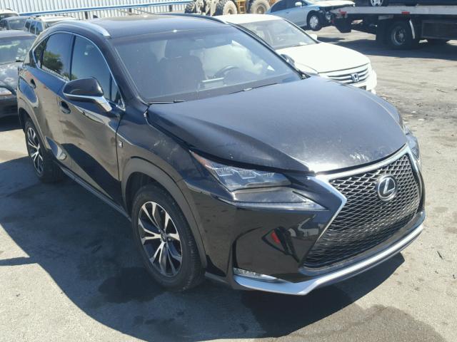 JTJBARBZ9G2065821 - 2016 LEXUS NX 200T BLACK photo 1