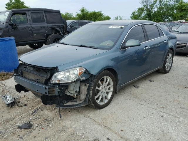 1G1ZK57BX9F211487 - 2009 CHEVROLET MALIBU LTZ 绿色 照片 2
