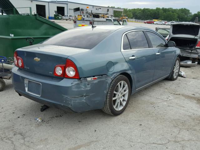 1G1ZK57BX9F211487 - 2009 CHEVROLET MALIBU LTZ 绿色 照片 4