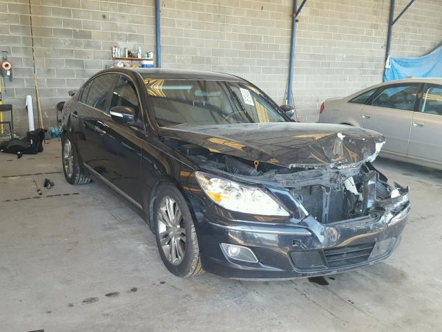 KMHGC4DF3BU140224 - 2011 HYUNDAI GENESIS 4. BLACK photo 1