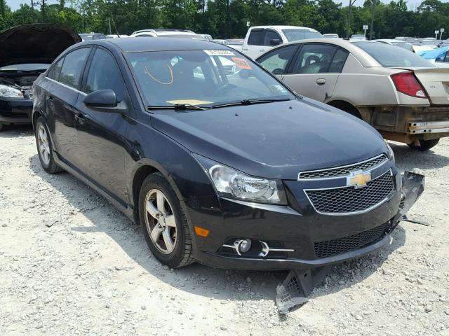 1G1PC5SB5D7282871 - 2013 CHEVROLET CRUZE LT BLACK photo 1