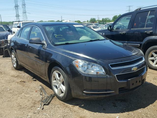 1G1ZG57B79F256484 - 2009 CHEVROLET MALIBU LS შავი ფოტო 1