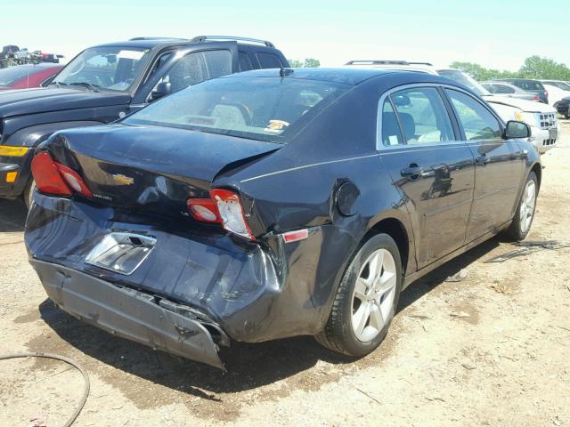 1G1ZG57B79F256484 - 2009 CHEVROLET MALIBU LS შავი ფოტო 4