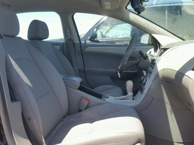 1G1ZG57B79F256484 - 2009 CHEVROLET MALIBU LS შავი ფოტო 5