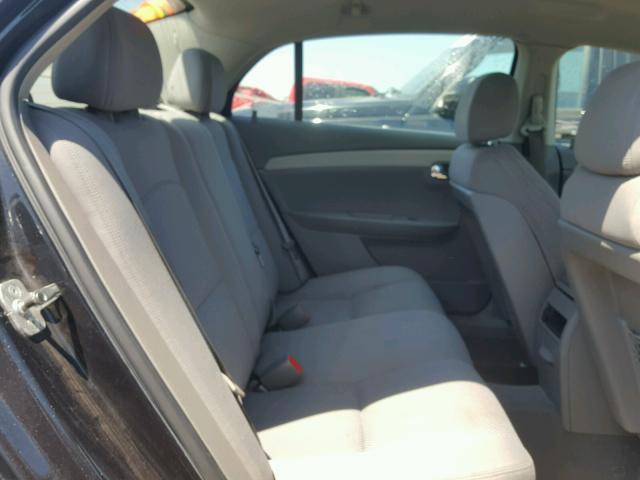 1G1ZG57B79F256484 - 2009 CHEVROLET MALIBU LS შავი ფოტო 6
