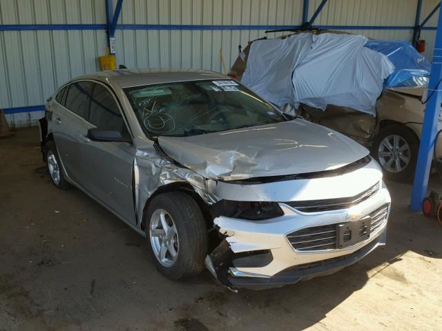 1G1ZB5ST3GF202465 - 2016 CHEVROLET MALIBU SILVER photo 1