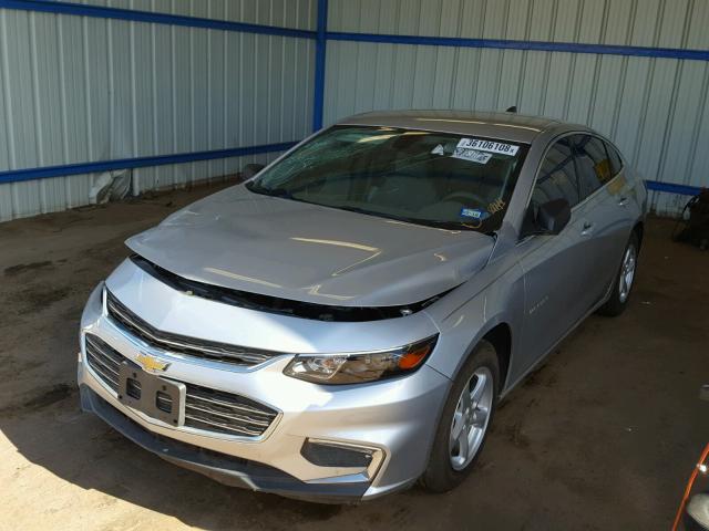 1G1ZB5ST3GF202465 - 2016 CHEVROLET MALIBU SILVER photo 2