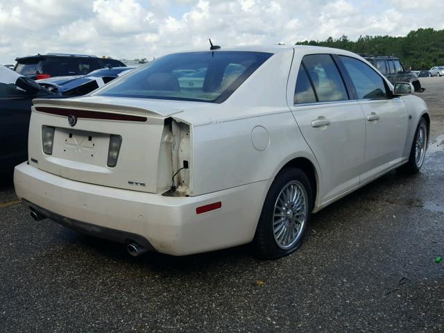 1G6DC67A950204803 - 2005 CADILLAC STS WHITE photo 4