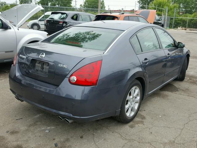 1N4BA41E77C851136 - 2007 NISSAN MAXIMA SE GRAY photo 4