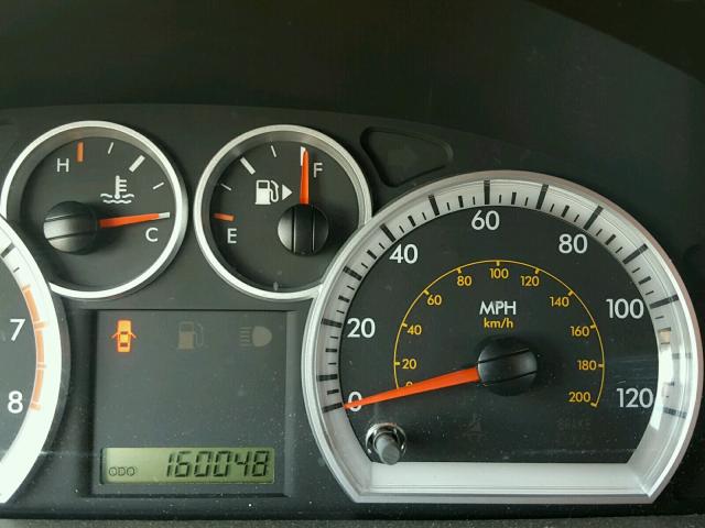 KL1TD56687B132696 - 2007 CHEVROLET AVEO BASE Қызыл фото 8