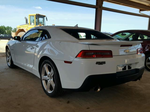 2G1FD1E39F9308380 - 2015 CHEVROLET CAMARO LT WHITE photo 3