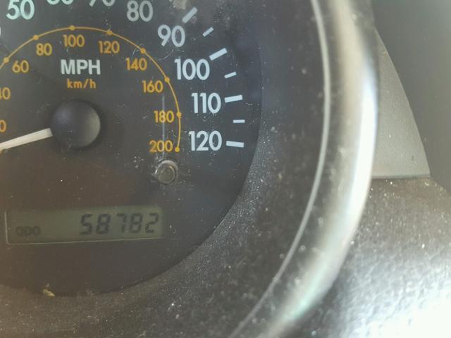 KL1TD566X6B638223 - 2006 CHEVROLET AVEO BASE Czerwony zdjęcie 8