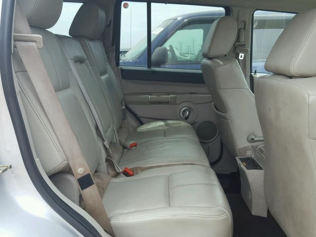1J8HG58276C122274 - 2006 JEEP COMMANDER 银色 照片 6