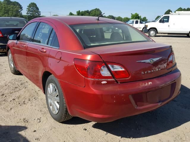 1C3LC46K47N558746 - 2007 CHRYSLER SEBRING MAROON photo 3