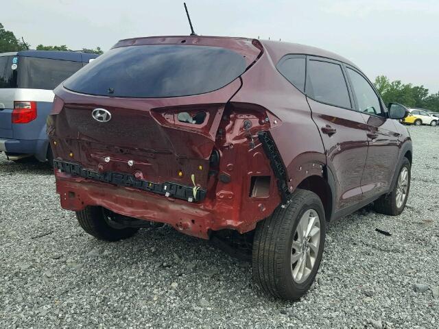 KM8J33A4XHU420167 - 2017 HYUNDAI TUCSON LIM RED photo 4