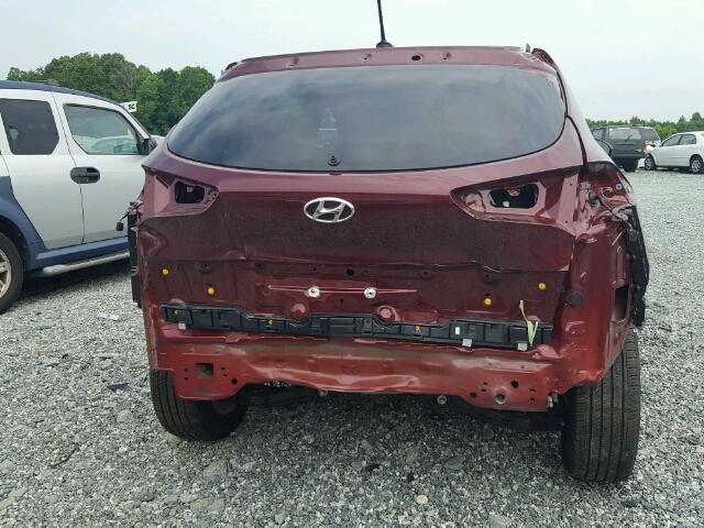 KM8J33A4XHU420167 - 2017 HYUNDAI TUCSON LIM RED photo 9